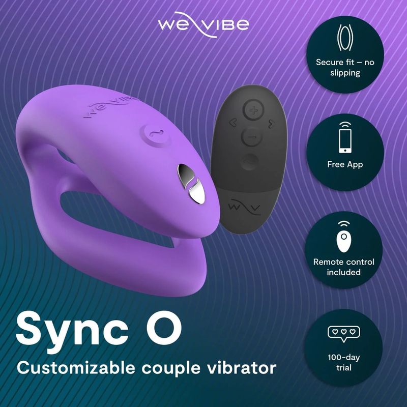 WE-VIBE - SYNC O WRAPPING-STIMULATIONS-PAARVIBRATOR LICHTLILA