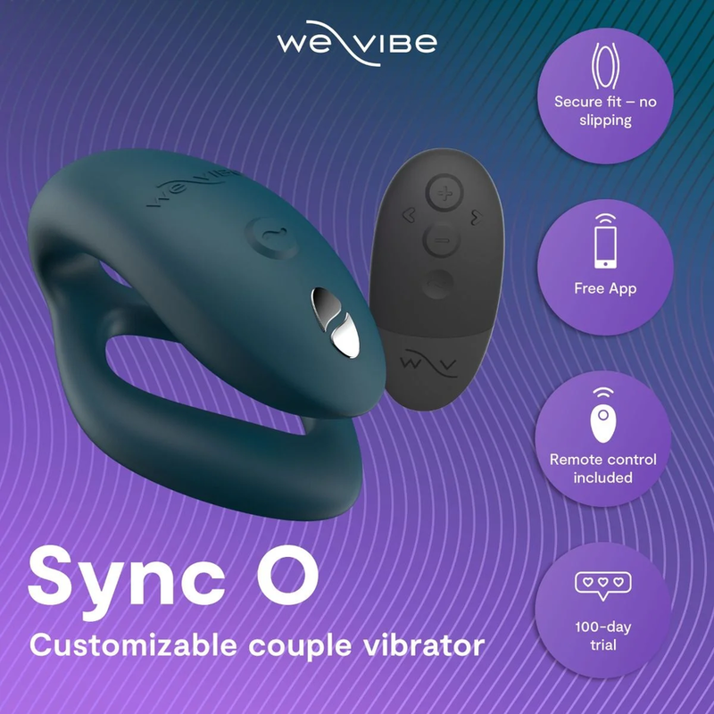 WE-VIBE - SYNC 2 VERSTELLBARER PAARVIBRATOR SAMTGRÜN