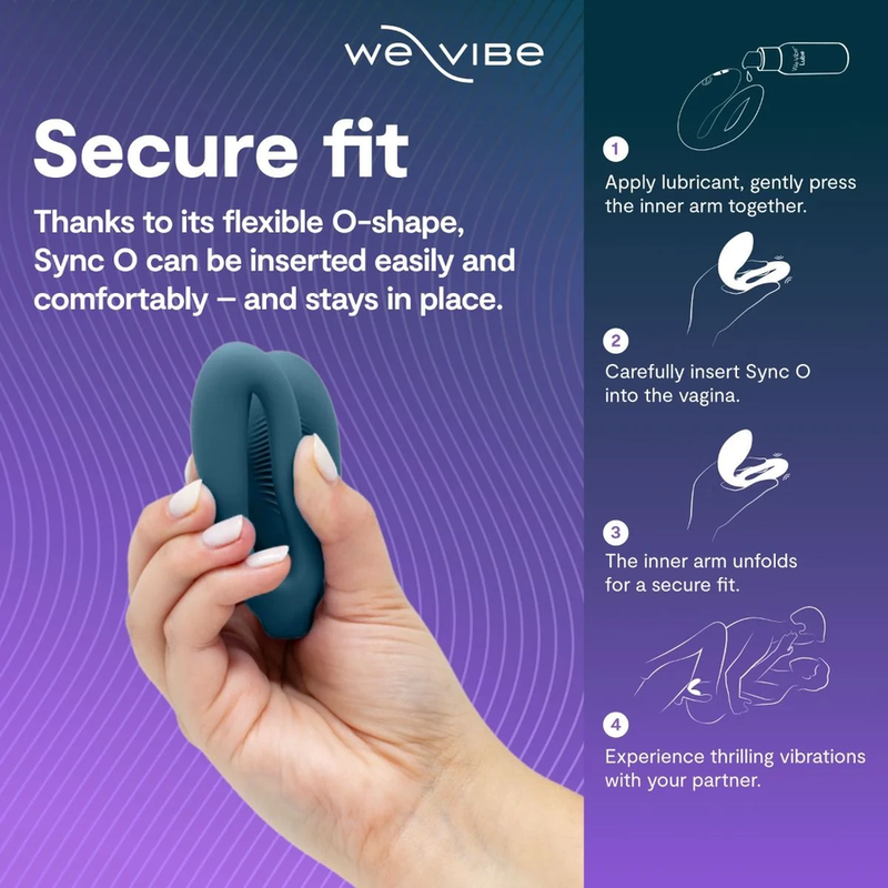WE-VIBE - SYNC 2 VERSTELLBARER PAARVIBRATOR SAMTGRÜN
