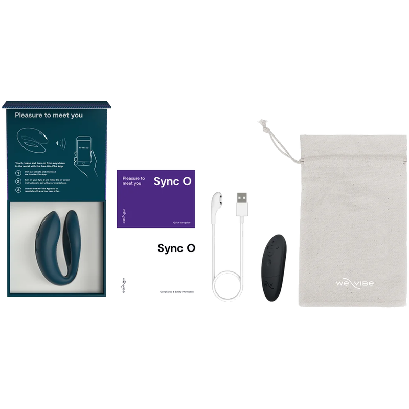 WE-VIBE - SYNC 2 VERSTELLBARER PAARVIBRATOR SAMTGRÜN