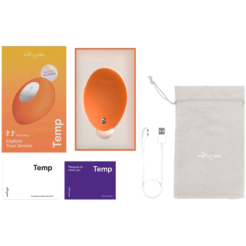 WE-VIBE - TEMPERATURHEIZ- UND -KÜHLVIBRATOR MANDARINE