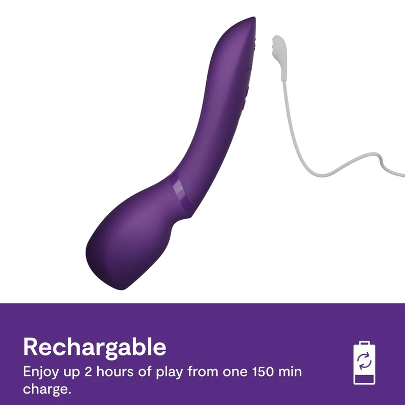 WE-VIBE - WAND 2 WIEDERAUFLADBARER KÖRPERMASSAGEGERÄT LILA