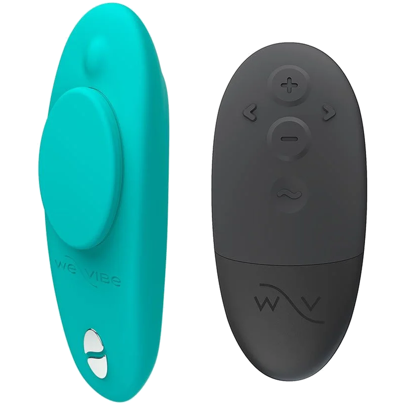 WE-VIBE - MOXIE+ MAGNETCLIP-PANTY-VIBRATOR AQUA