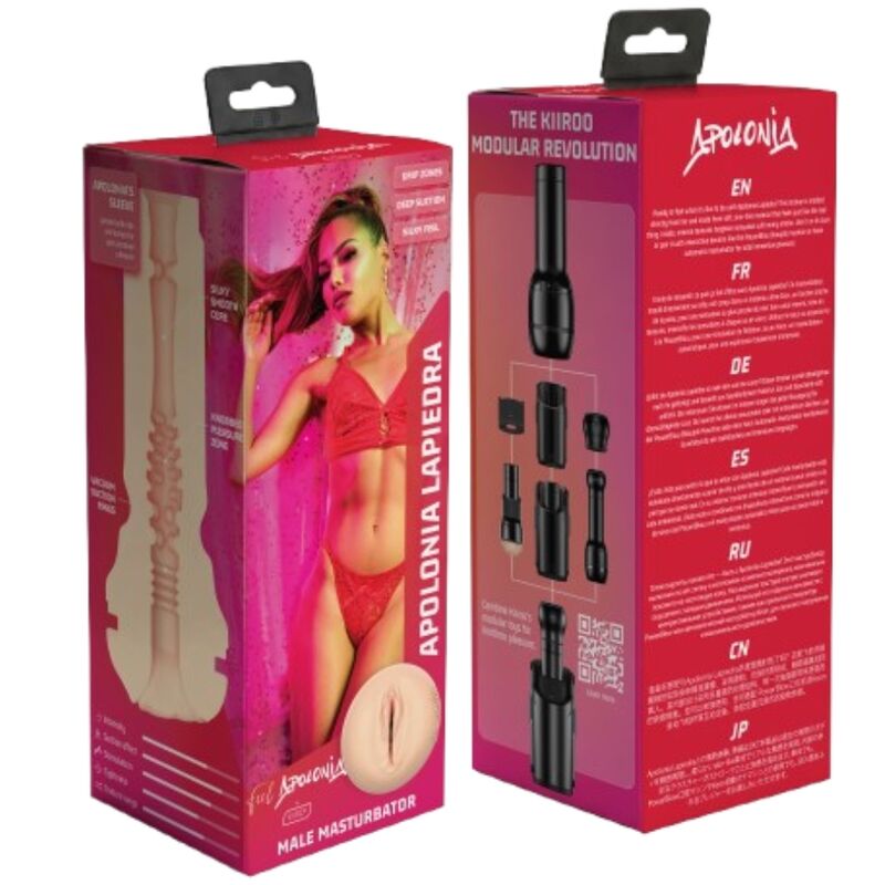 Kiiroo – Apolonia Lapiedra Realistischer Vaginal-Masturbator für Männer