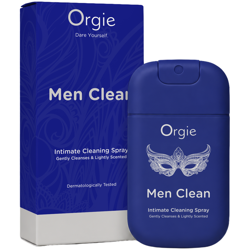 Orgie – Men Clean Intimreinigungsspray mit Aloe Vera für Männer 30 ml