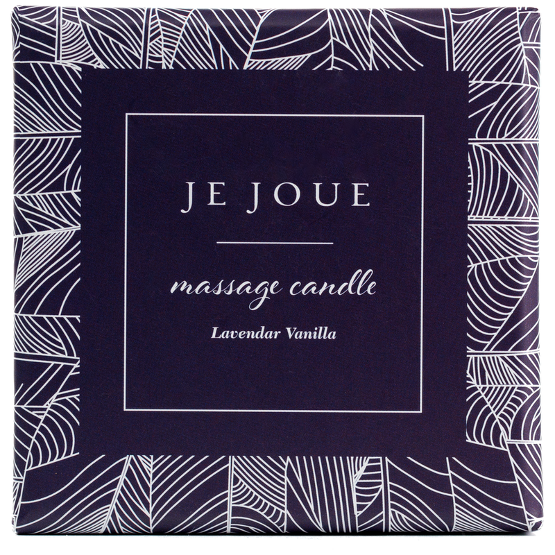 Je Joue – Massage Candle Massagekerze Lavendel und Vanille 160 G