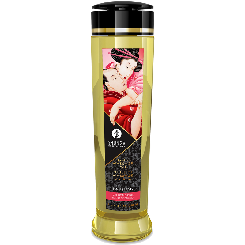 Shunga – Passion Erotisches Massageöl Kirschblüte 240 ml