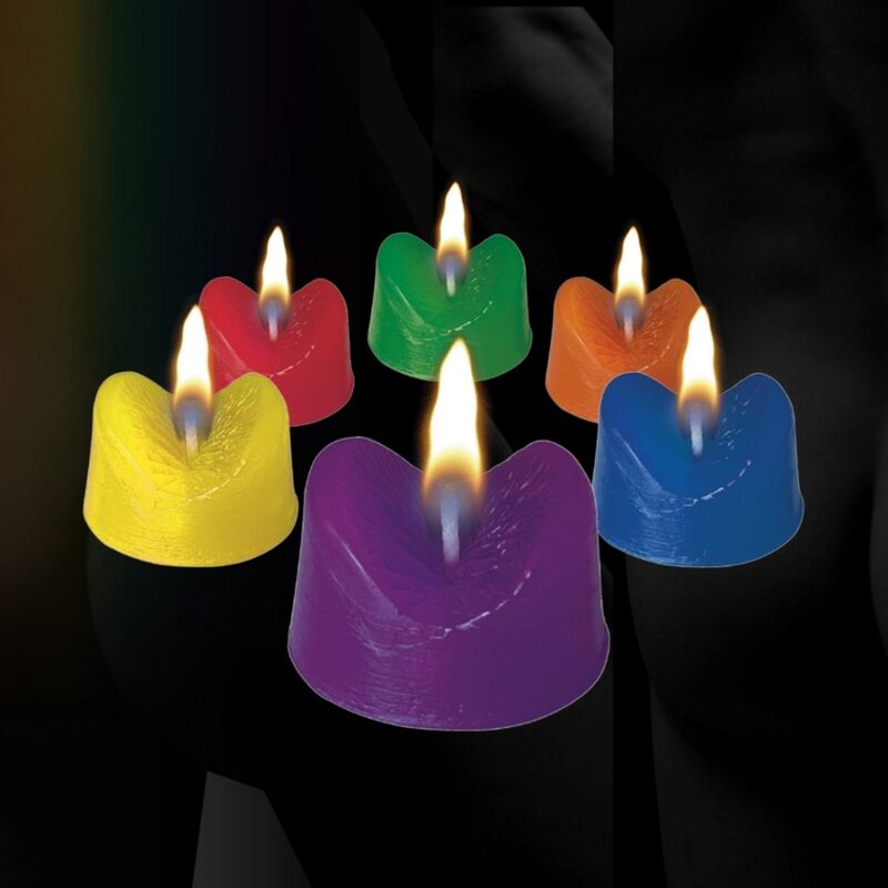 Spencer & Fleetwood – Blazing Booty Anus Candles Anusförmige Partykerzen
