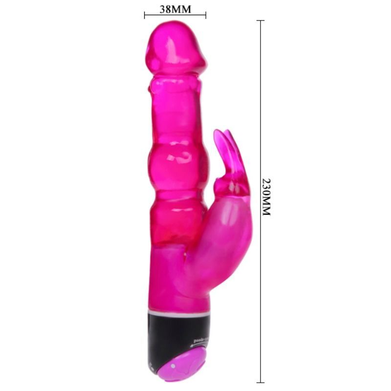 Baile – Waves Of Pleasure Fantasy Vibrator mit Flieder Kaninchen 23 cm